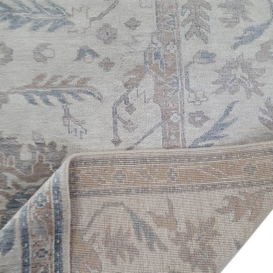 Chobi Silk 8.1' x 9.9' Wool and Silk Rug