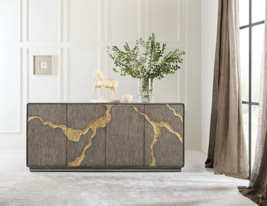 Melange Fissured Entertainment Credenza