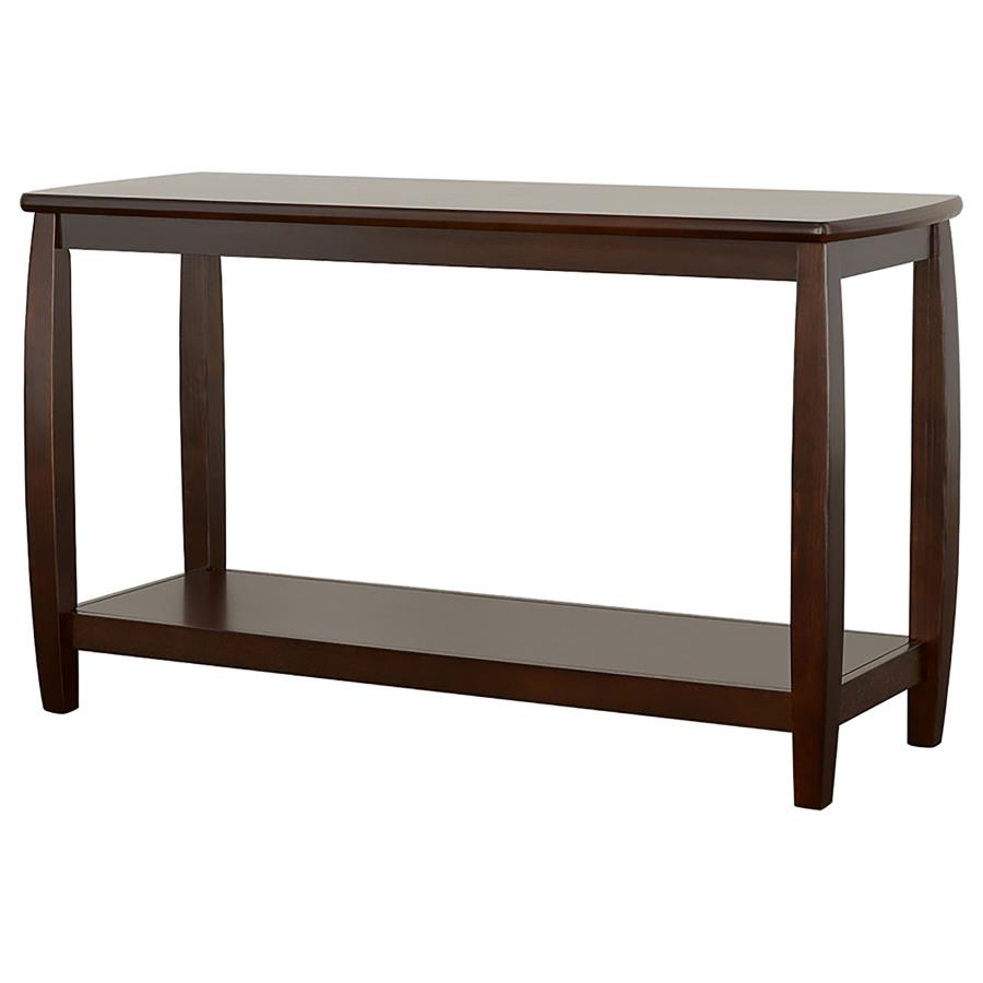 Espresso Sofa Table