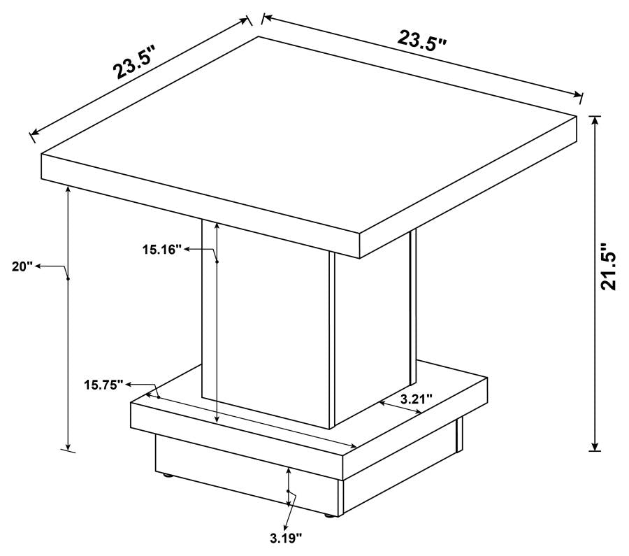 Dalton End Table