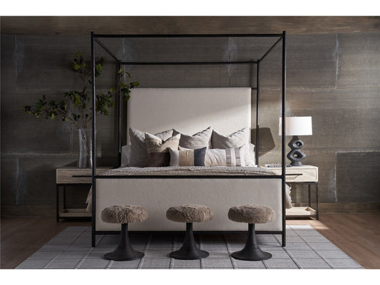 Modern Dove Nightstand