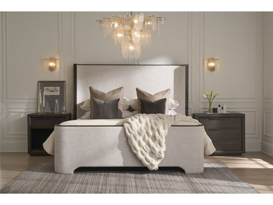 Modern Sable One Drawer Nightstand