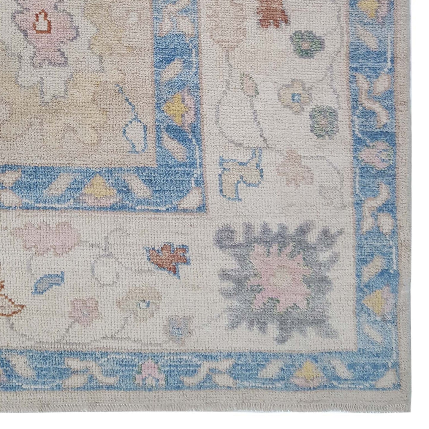 Oushak 8.11' x 11.11' Wool Rug