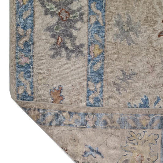 Oushak 8.11' x 11.11' Wool Rug