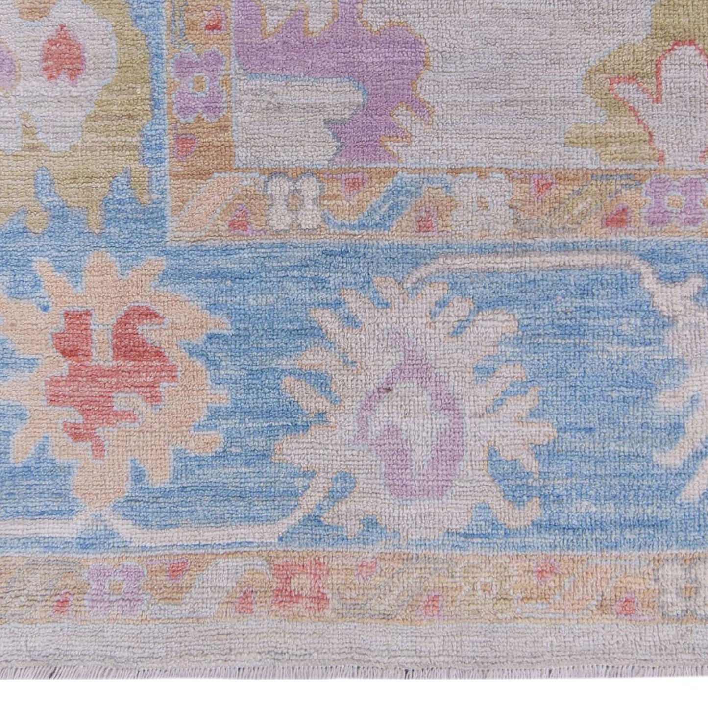 Oushak 9' x 11.6' Wool Rug