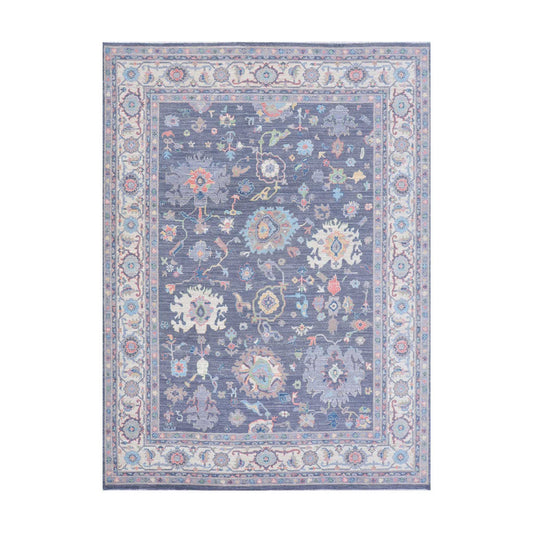 Oushak 9.1' x 12.1' Wool Rug