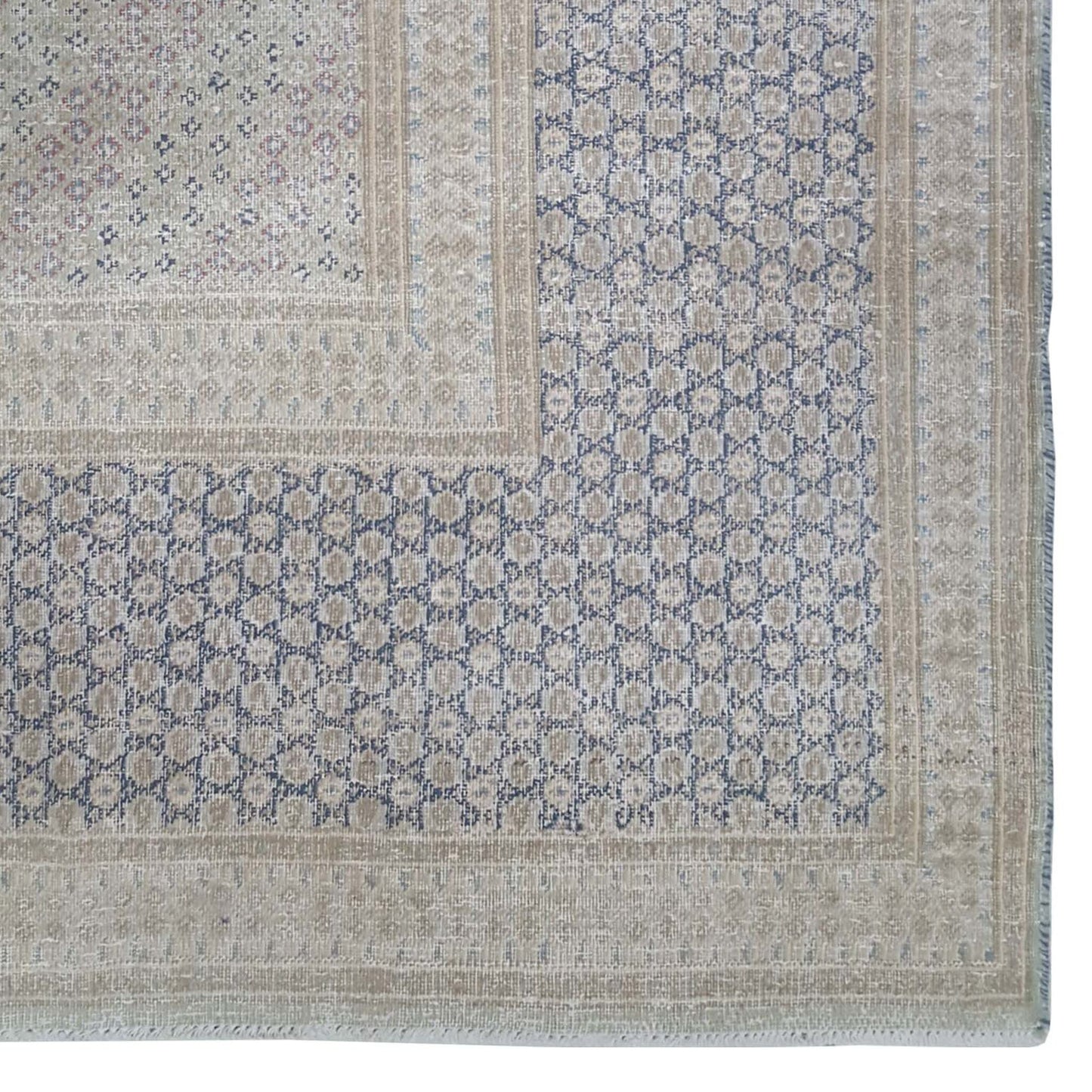 Vintage 7.1' x 11.4' Wool Rug