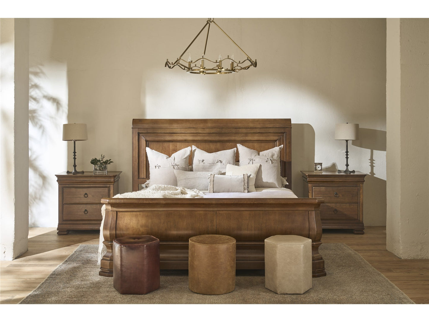 New Lou Louie P's King Sleigh Bed