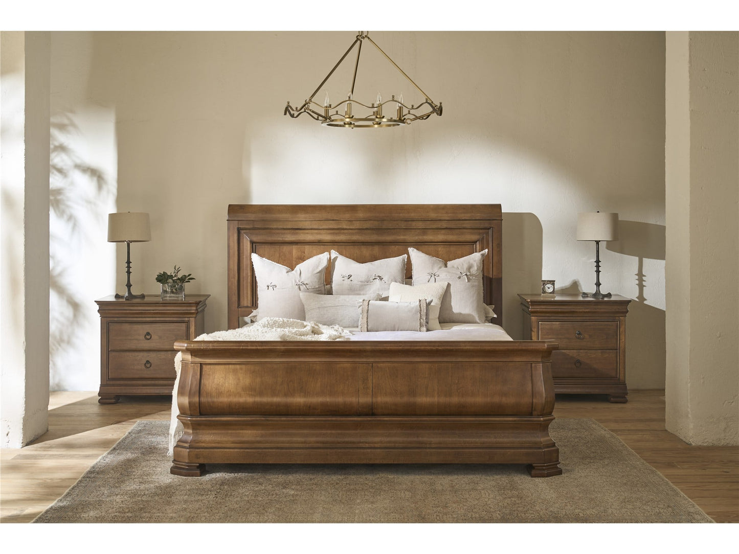 New Lou Louie P's King Sleigh Bed