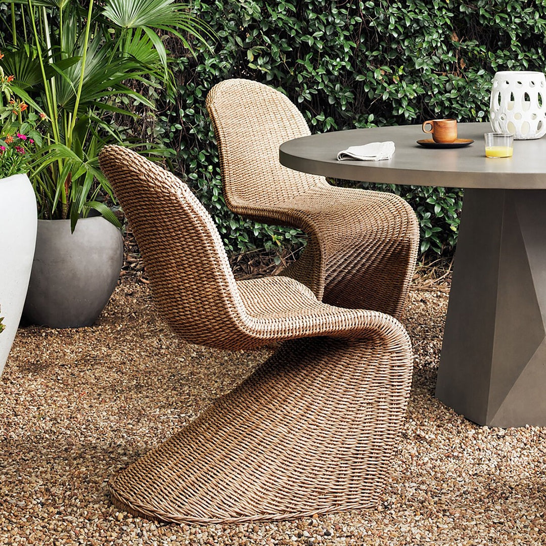 Portia Outdoor Wicker Dining Chair