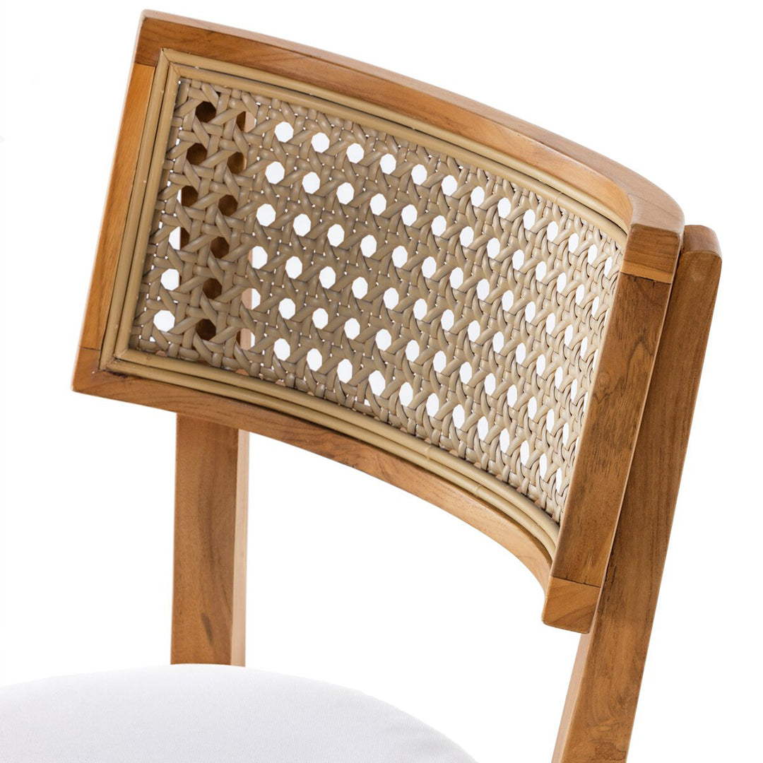 Britt Cane Outdoor Dining Chair