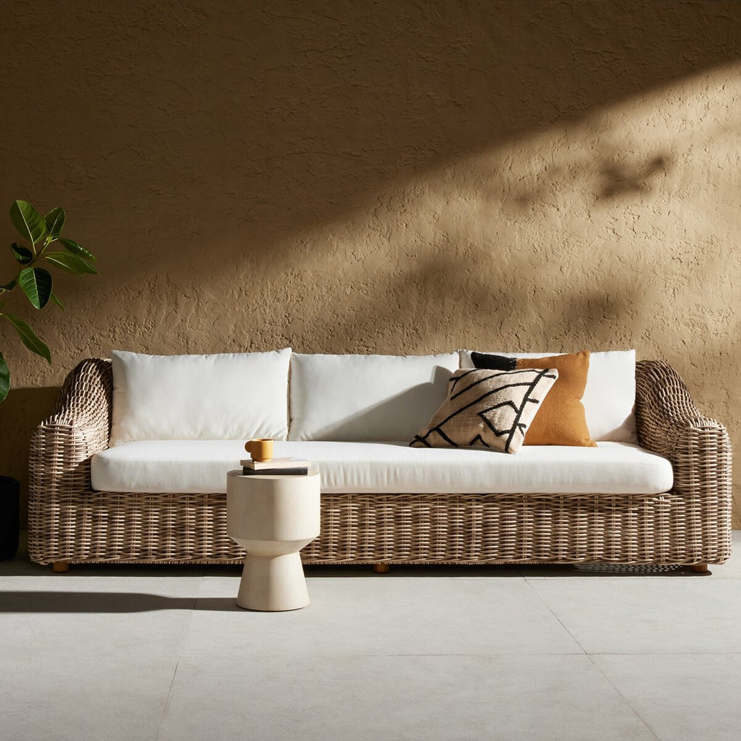 Messina Outdoor Wicker Sofa