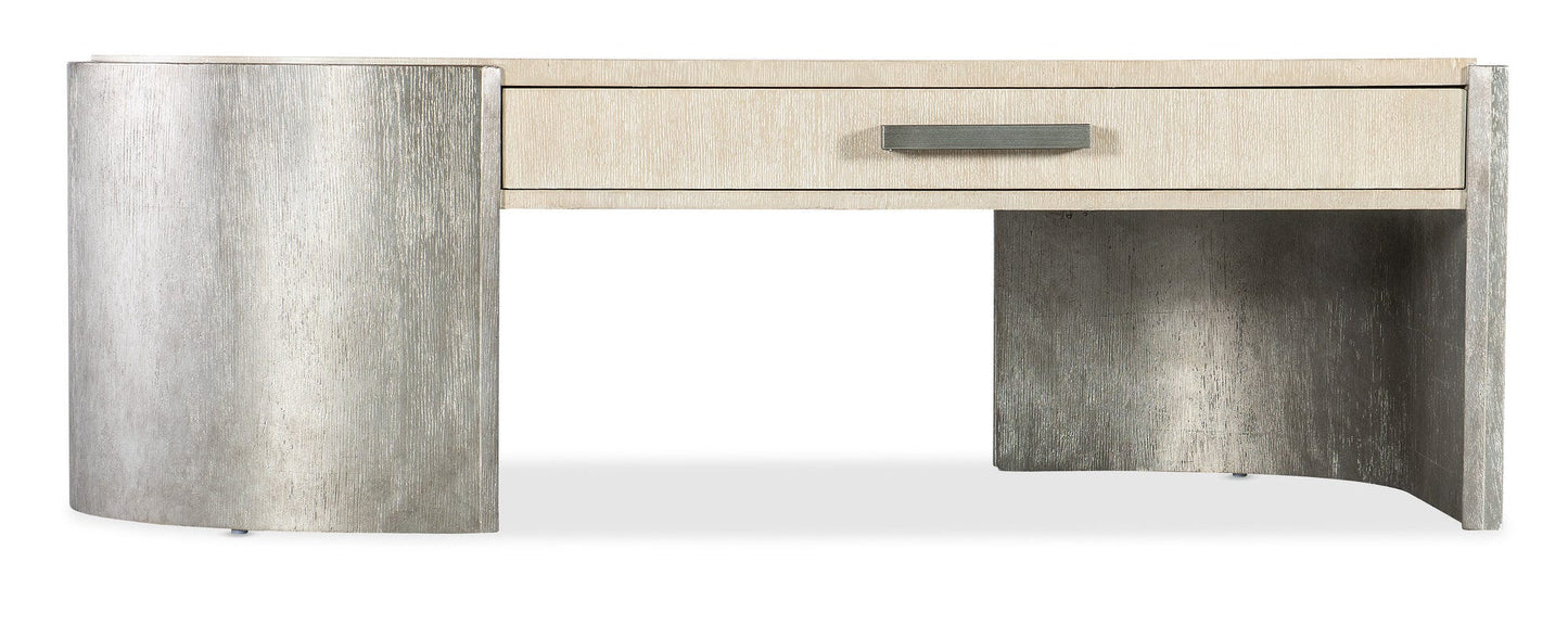 Melange Silverfrost Cocktail Table