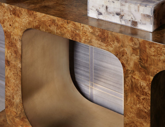 Melange Burlesque Console Table