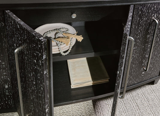 Melange Midnight Credenza