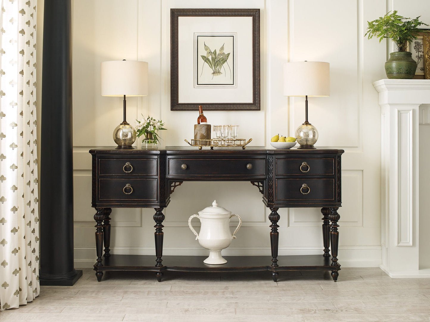 Charleston Five-Drawer Server