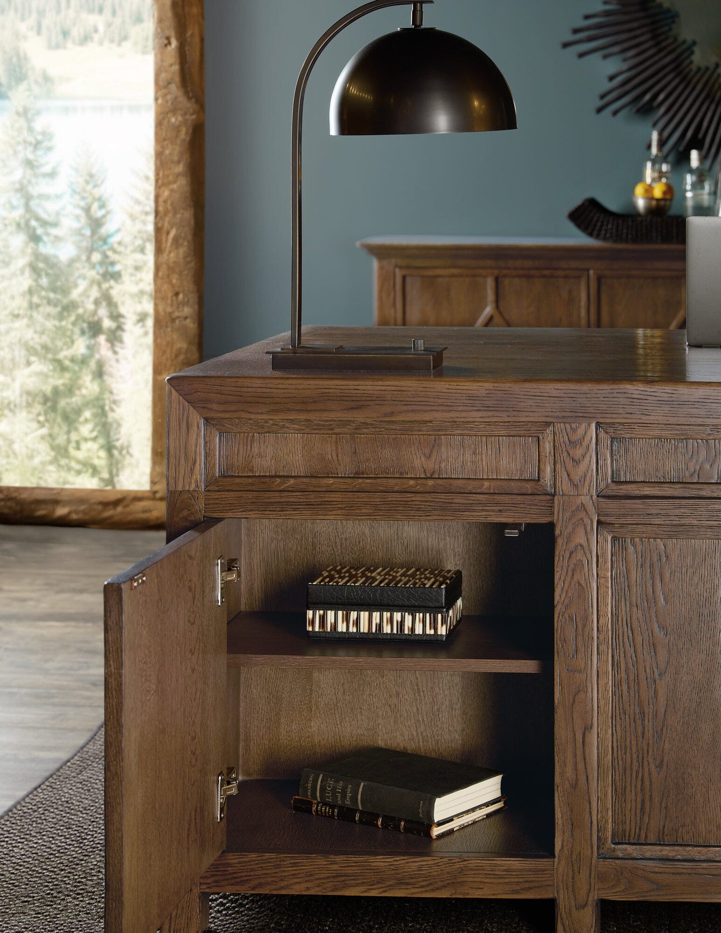 Driftwood Executive Desk
