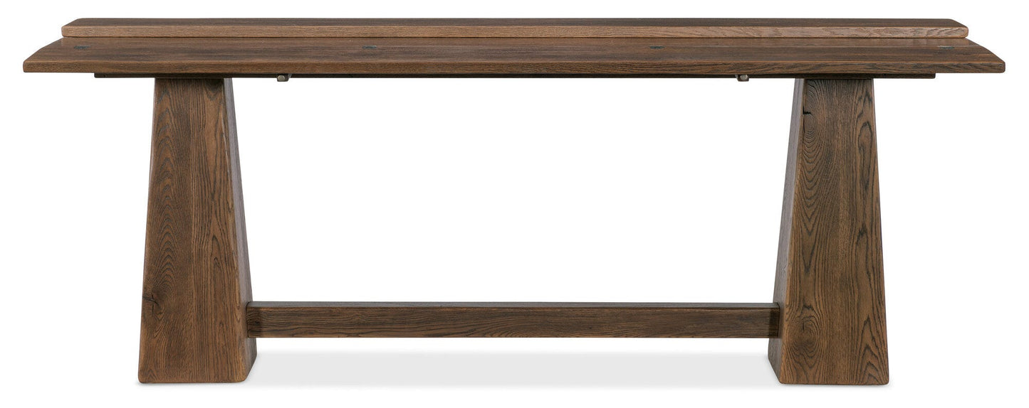Driftwood Flip-Top Console Table