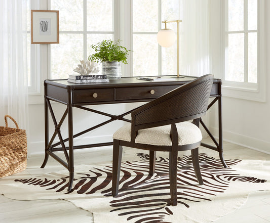 Retreat Pole Rattan Writing Desk