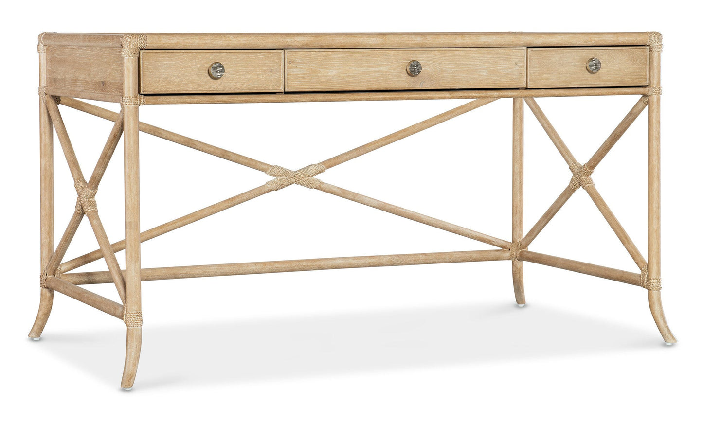 Retreat Pole Rattan Writing Desk