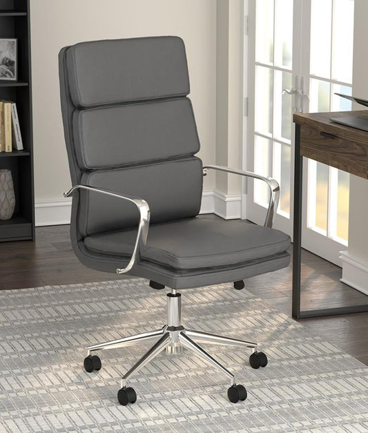 Silla Xylo Highback Cromada - Gris