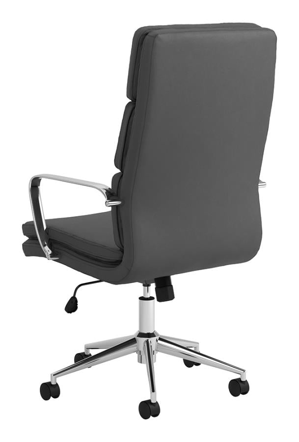 Silla Xylo Highback Cromada - Gris