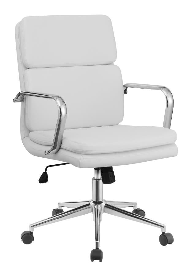 Silla Xylo Midback Cromada - Blanca