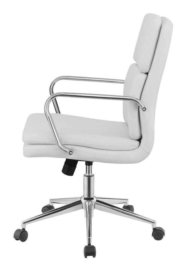 Silla Xylo Midback Cromada - Blanca