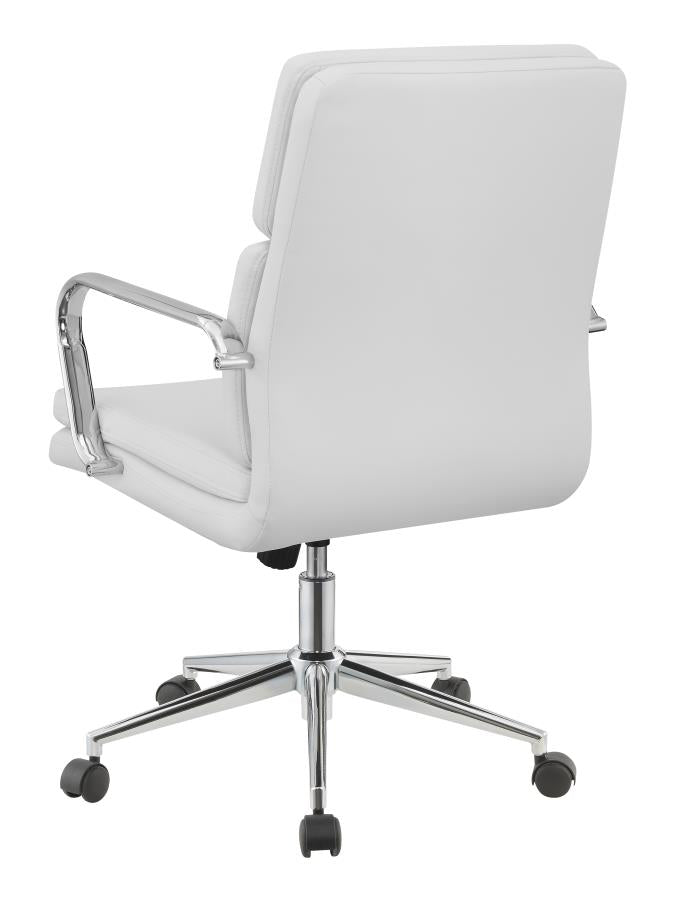 Silla Xylo Midback Cromada - Blanca