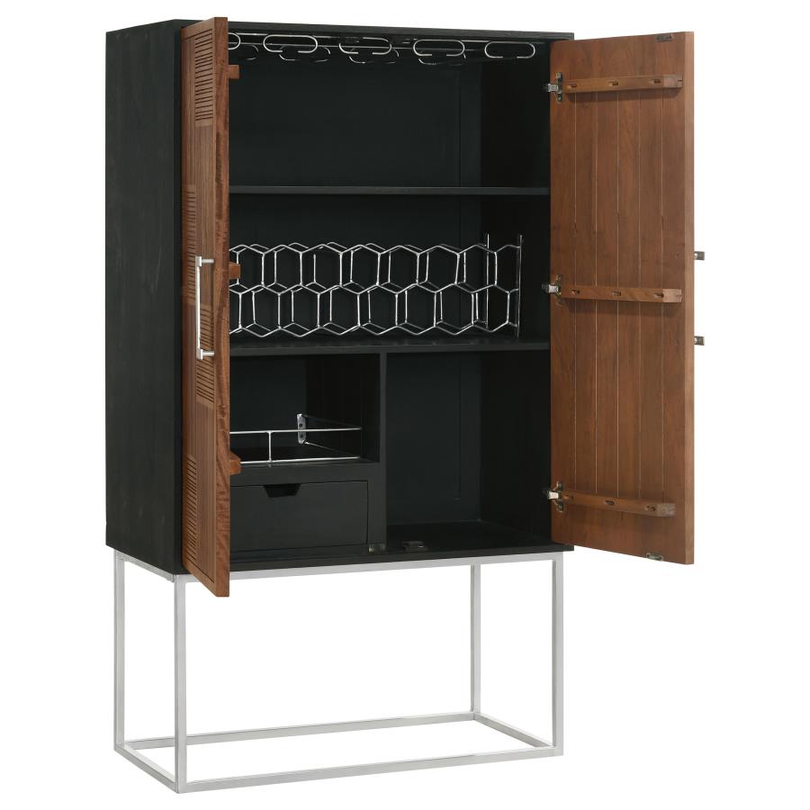 Geometric Mango Cabinet