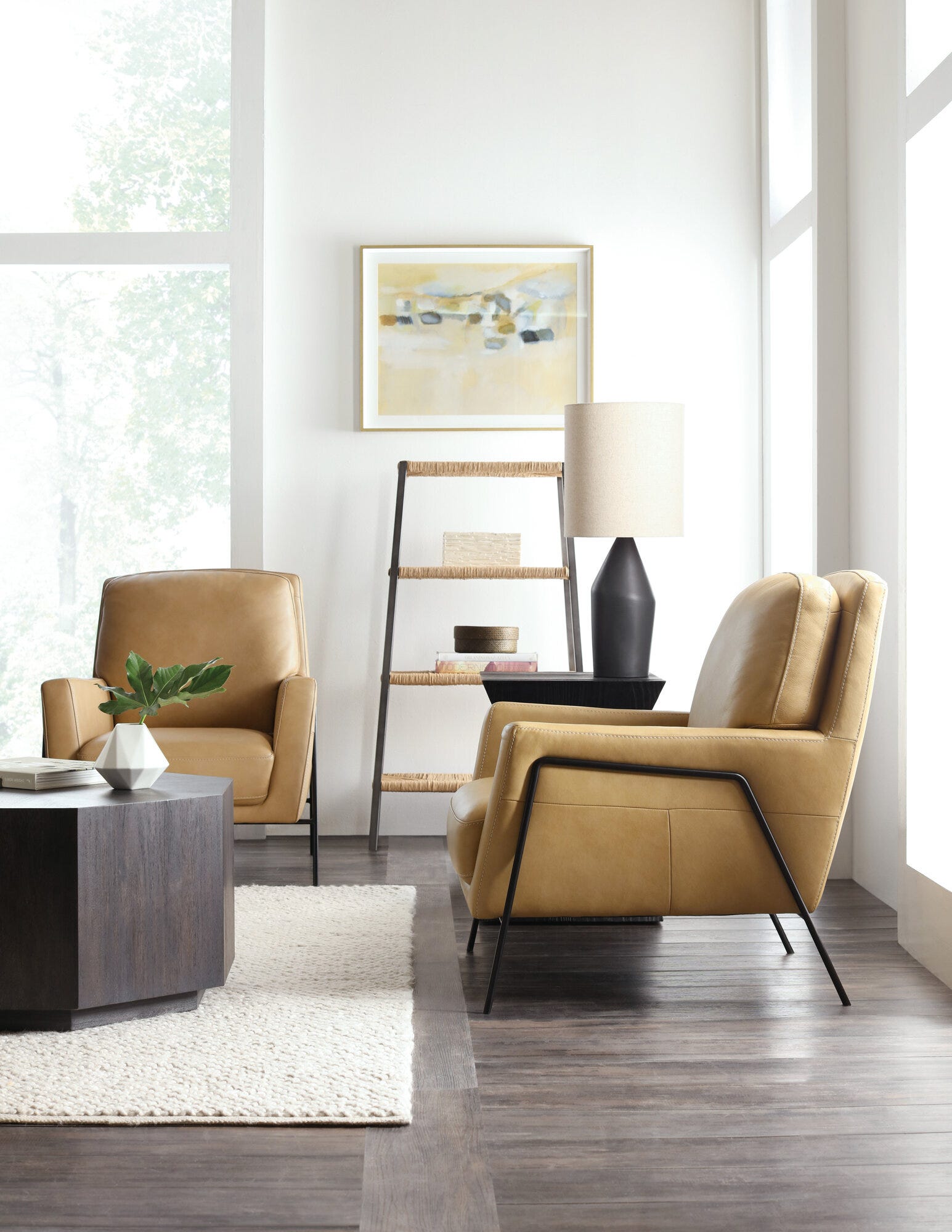 Amette Metal Frame Club Chair – Gordon Luxury Furniture