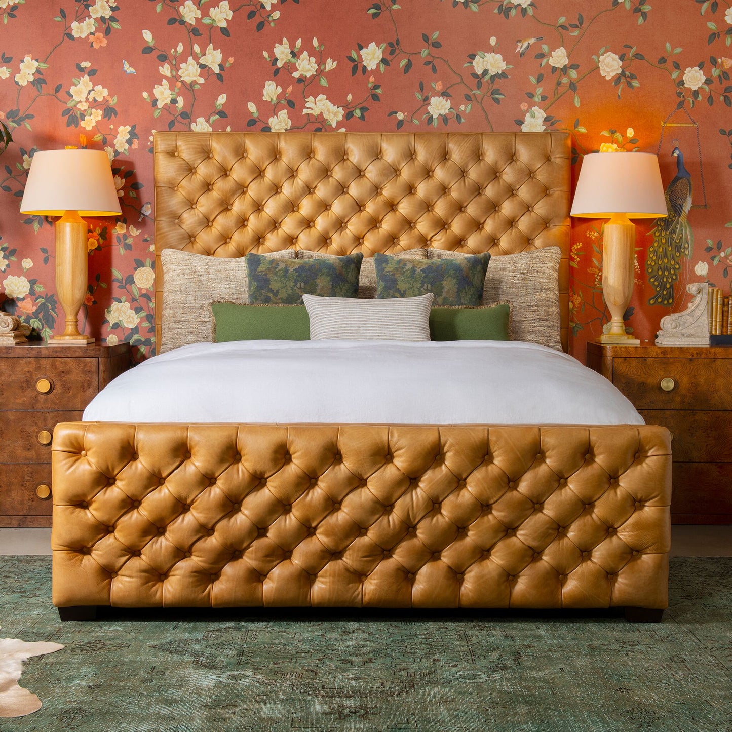 Braxton Leather Bed
