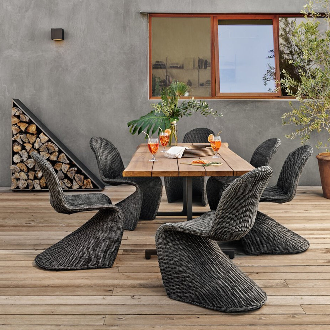 Portia Outdoor Wicker Dining Chair
