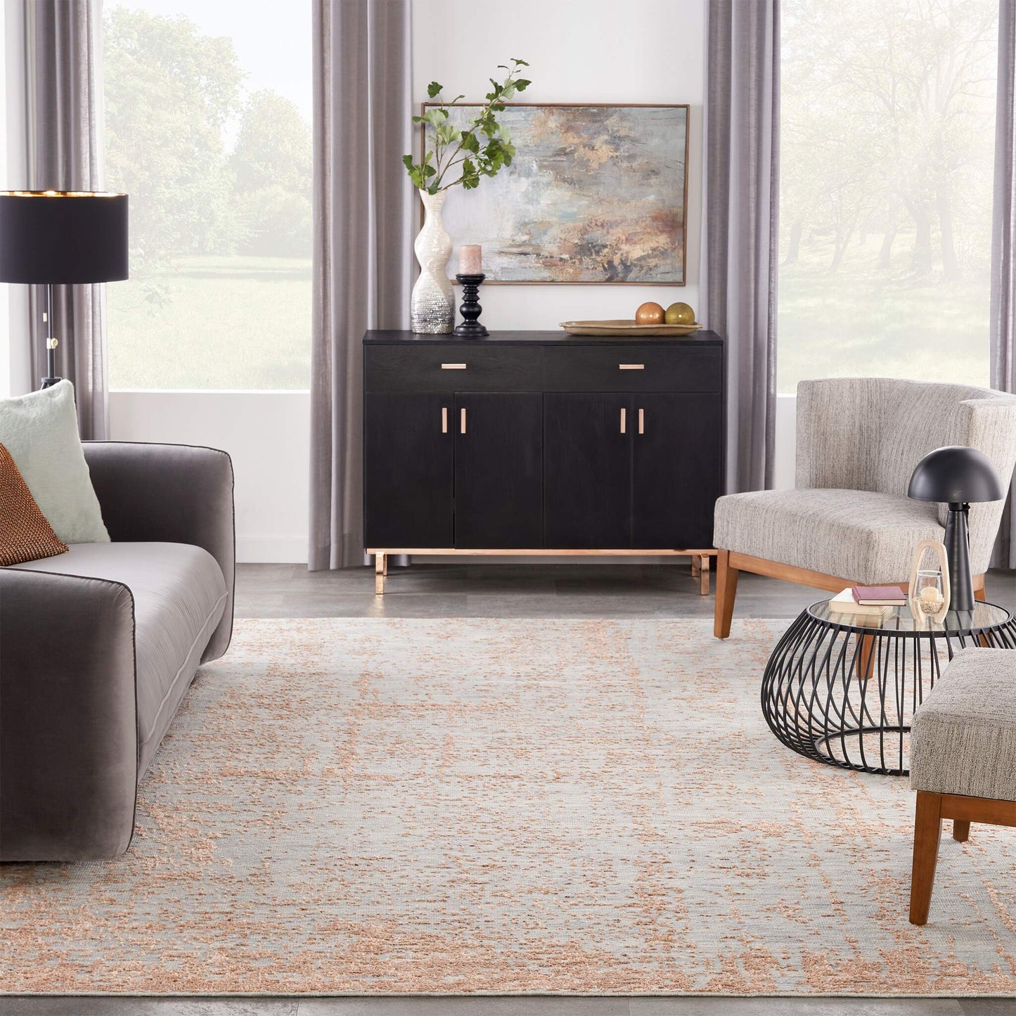 Luna LUN01 Modern Rug