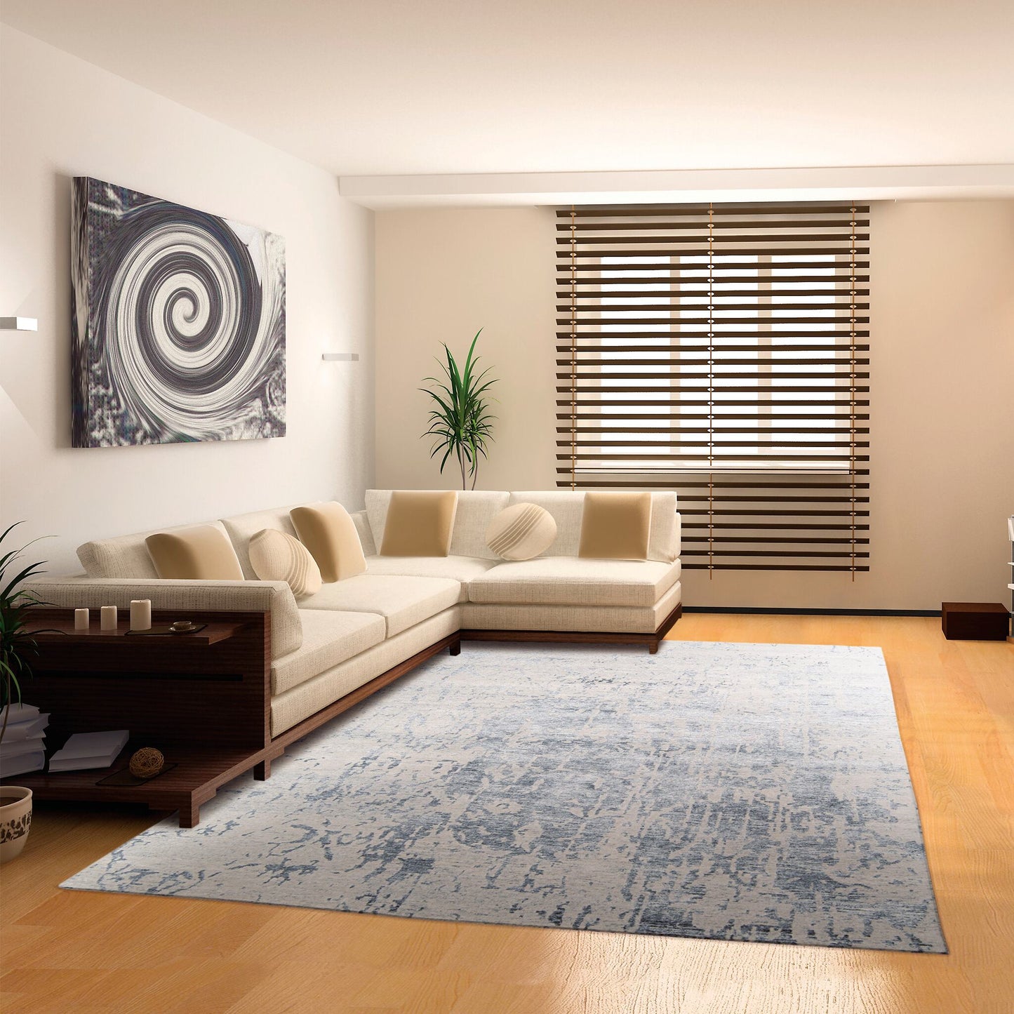 Silk Shadows SHA10 Transitional Rug
