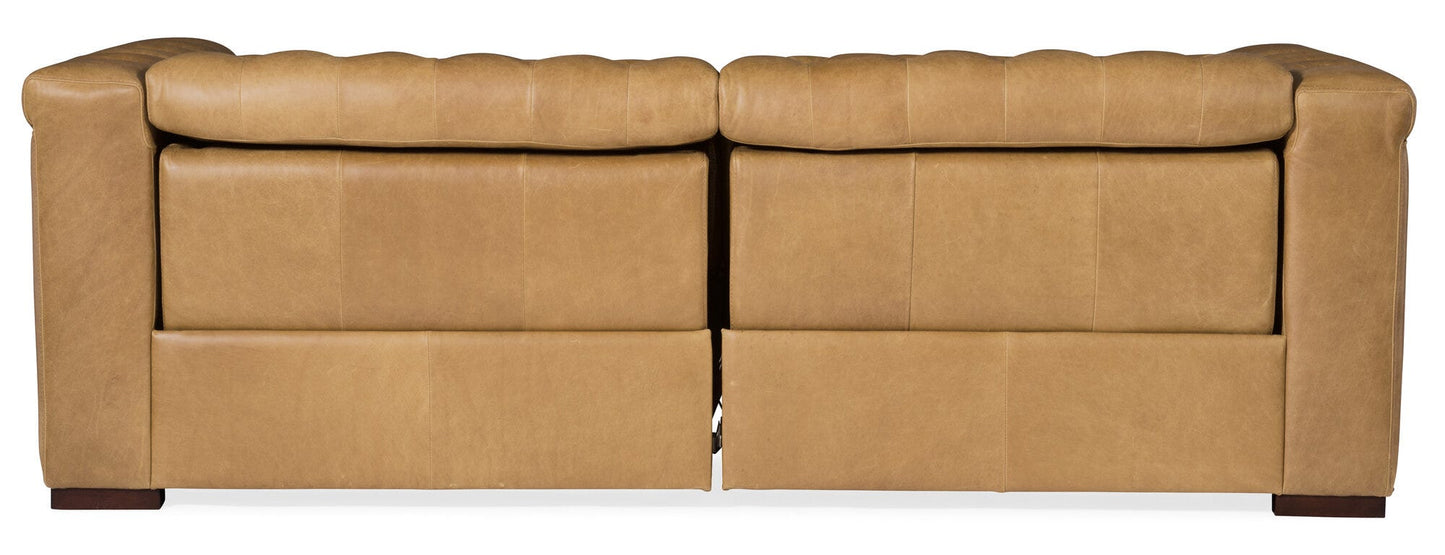 Savion 2 over 2 Sofa with Power Recline & Power Headrest