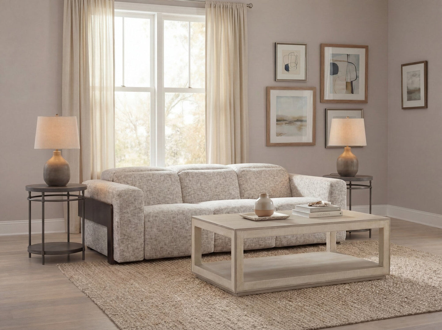 Atlas Power Sofa with Power Headrest
