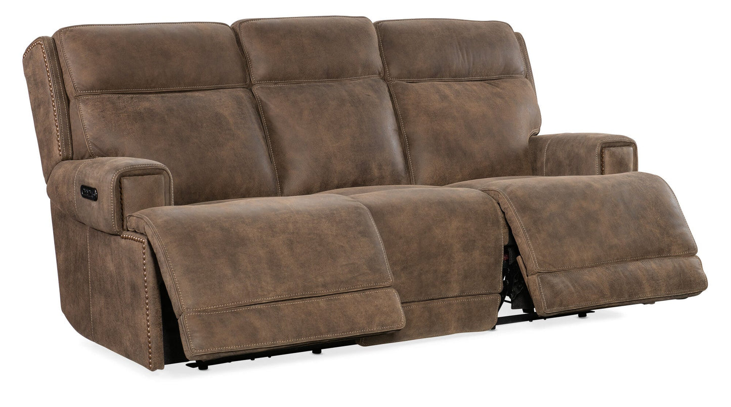 Wheeler Sofa with Power Recline & Power Headrest