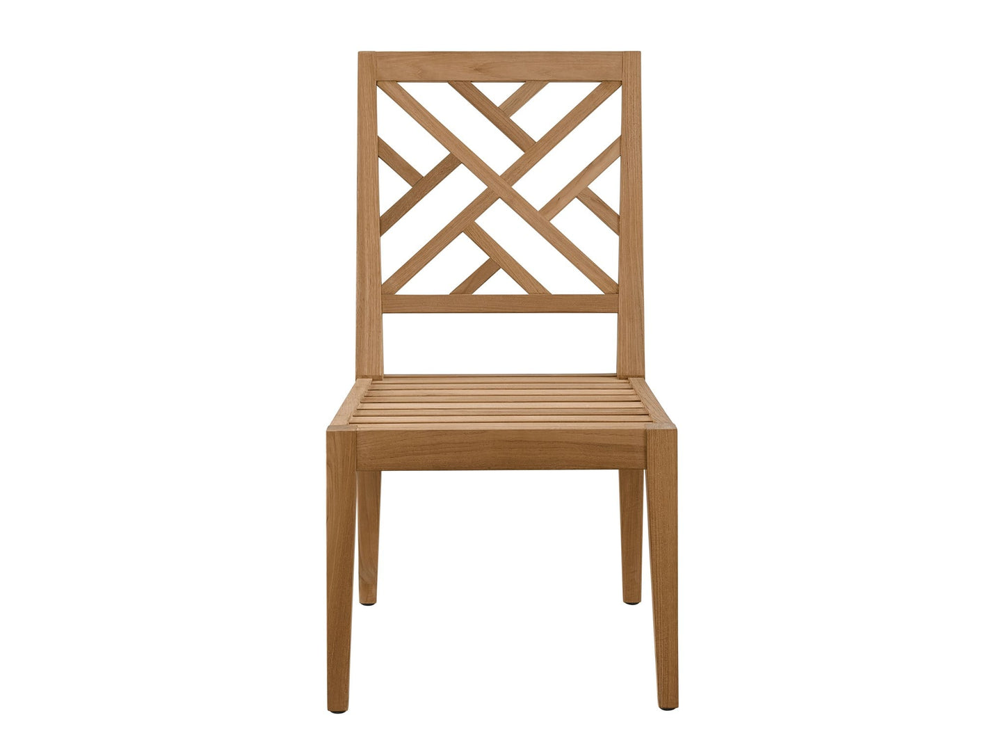 Coastal Living Outdoor Chesapeake Fret Back Side Chair
