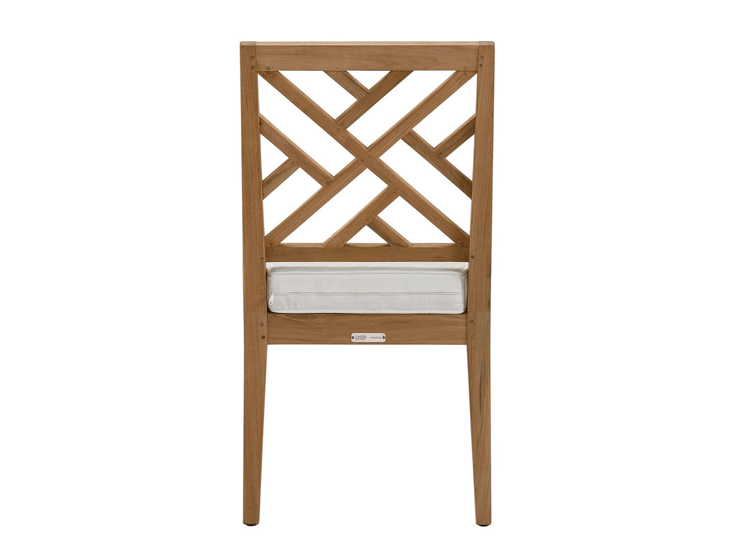 Coastal Living Outdoor Chesapeake Fret Back Side Chair