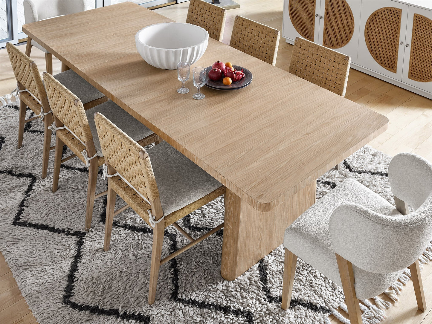 Modern Nomad Dining Table