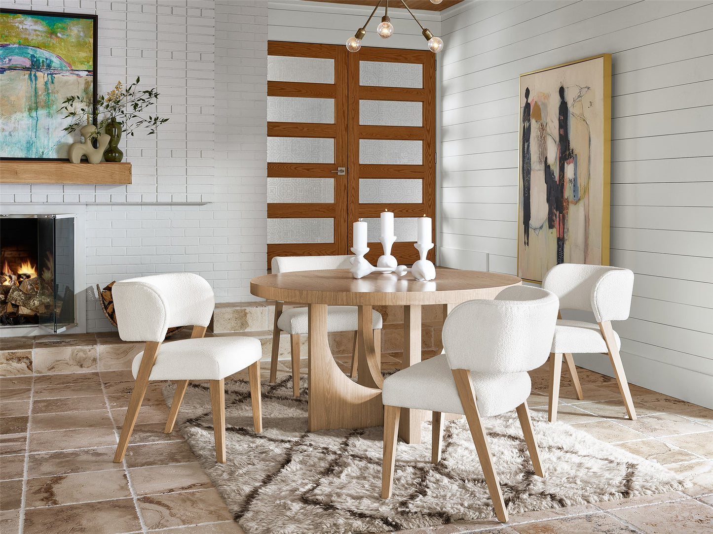 Modern Callon Round Dining Table