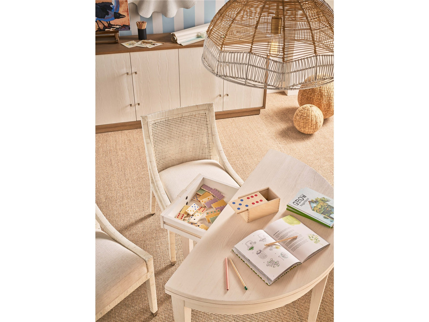 Weekender Coastal Living Home Collection Watercolor Dining Table