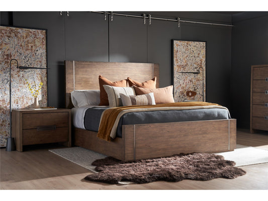 Modern Koda Panel Bed King