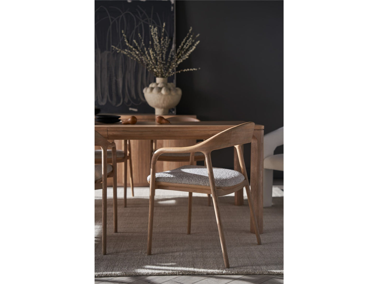 Modern Echo Dining Arm Chair