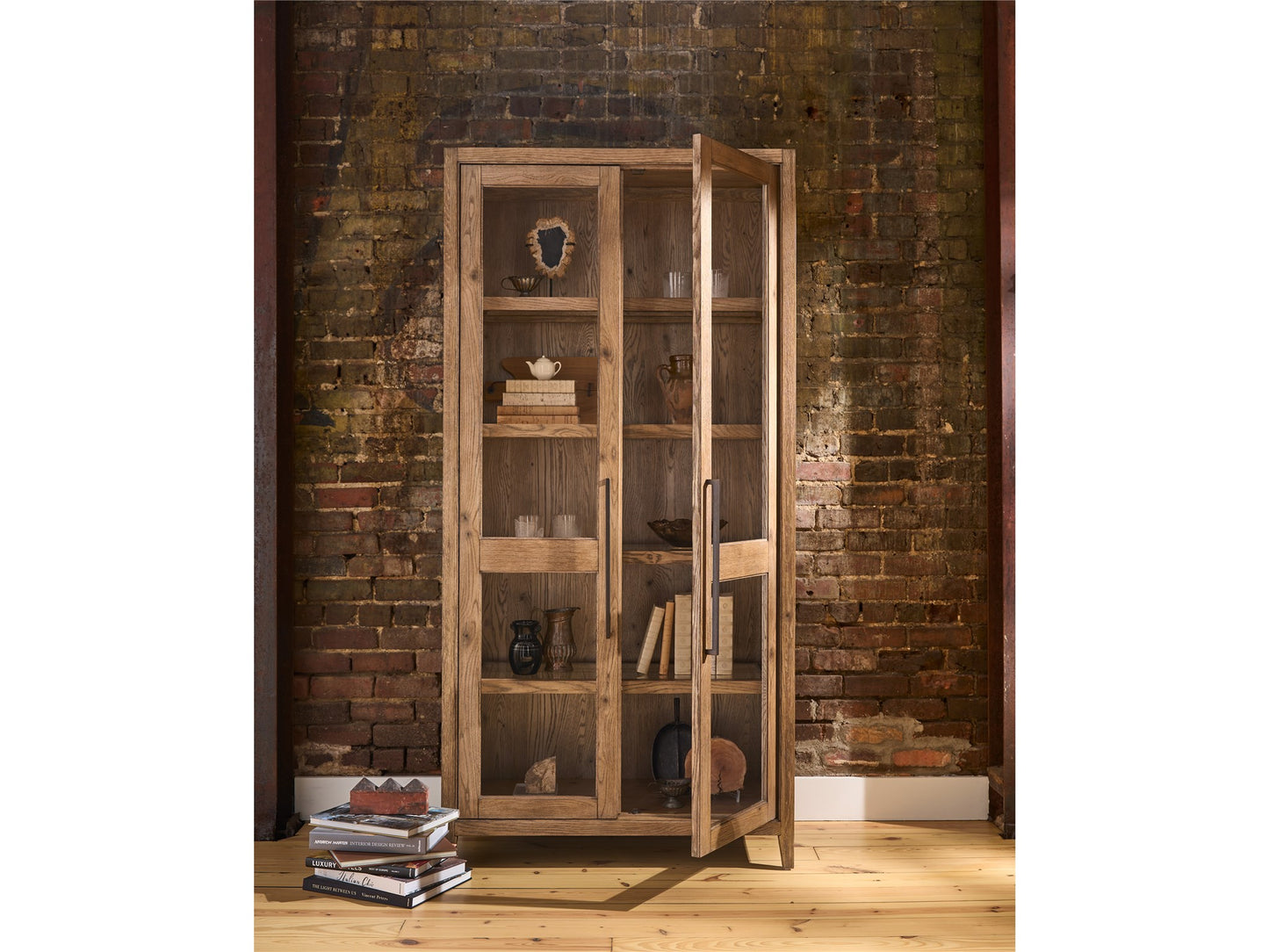 Griffith Park Sienna Display Cabinet