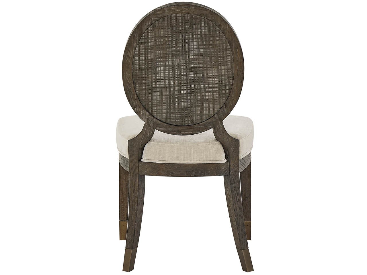 Montclair Cocoa Oval Side Chair