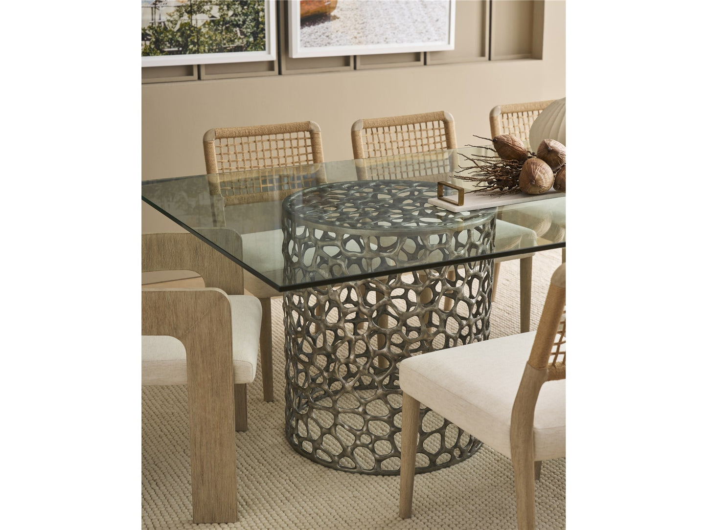 Oasis- Coastal Living Home Collection Coral Rectangle Dining Table