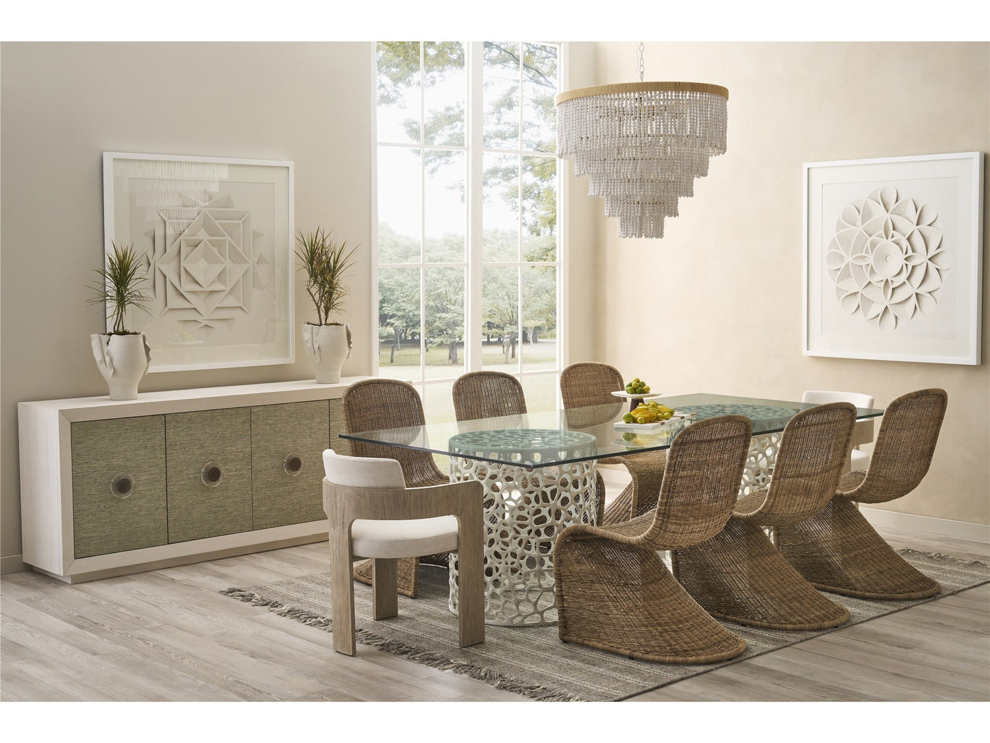 Oasis- Coastal Living Home Collection Coral Rectangle Dining Table