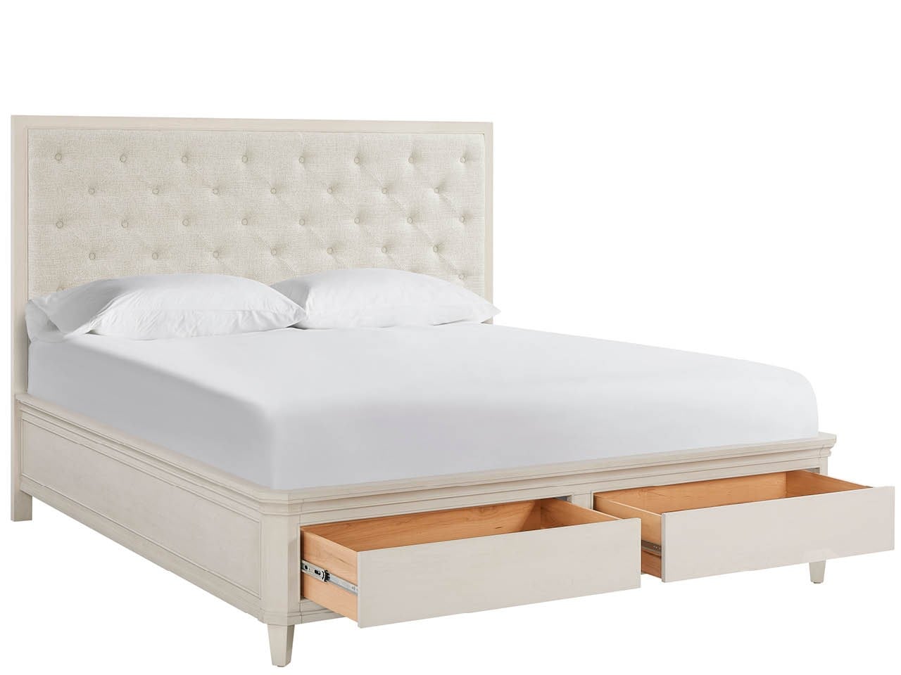 Birchaven Willow Upholstered Storage Bed Queen